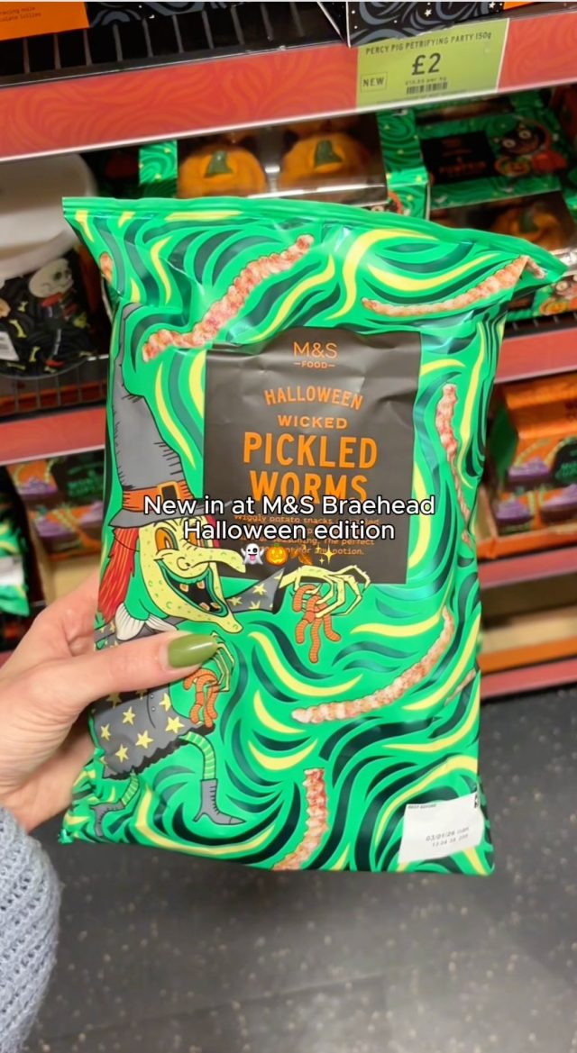New in @MarksandSpencerfood Halloween Edition 🎃👻🤎🍫