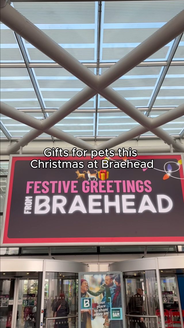 🎁 Looking for the perfect gifts for your furry friends? 🎄✨Make Braehead your go-to destination this Christmas! From playful toys to cosy treats, we’ve got just what you need for pets of all shapes and sizes 🐕 With a great range available across our shops, you’ll find something to make every tail wag this festive season ✨Pop in, explore the selection, and make pet gift-hunting simple and fun 🐾🎉