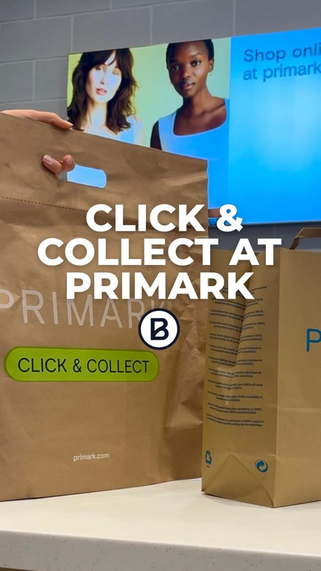 Your Primark favourites, ready when you are!🛍️💙Shop online and pick up in-store with the new Click & Collect service at Primark Braehead. Quick, easy and perfect for grabbing those must-have pieces on your next visit.Start shopping now and collect when it suits you.✨#braeheadshoppingcentre #shopping #primark #primarkfinds #clickandcollect