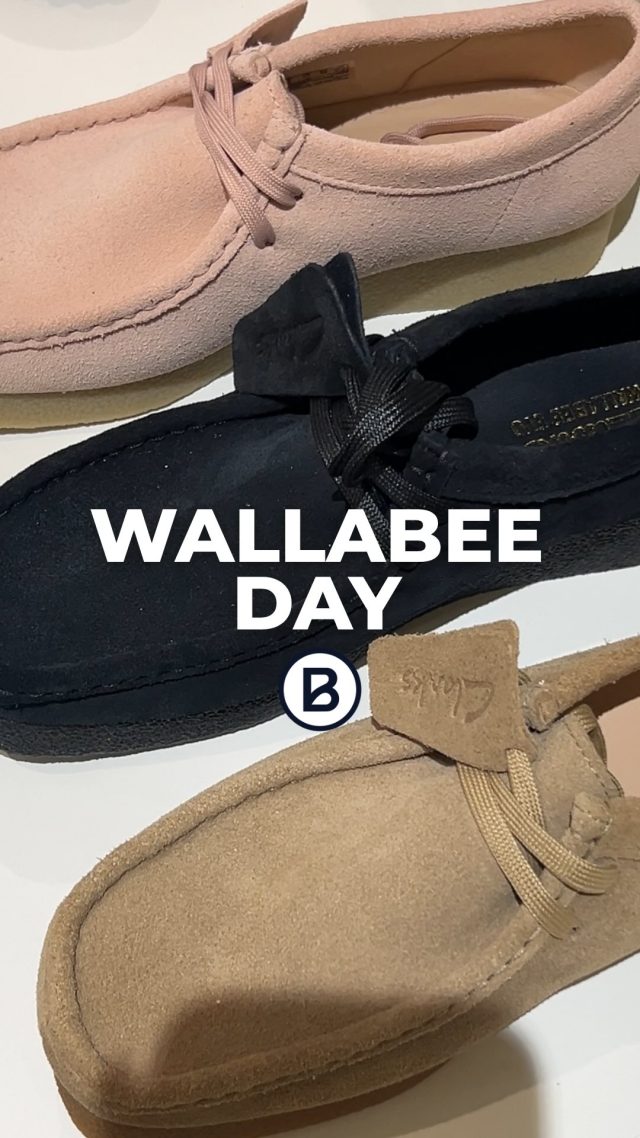 Wallabee Day at @clarksshoes Braehead👟✨Celebrating the king of casual footwear - timeless, comfortable and made to be worn your way.Head in to Clark’s Braehead and enjoy 20% off when you buy 2 pairs across the store!💛How will you wear yours?