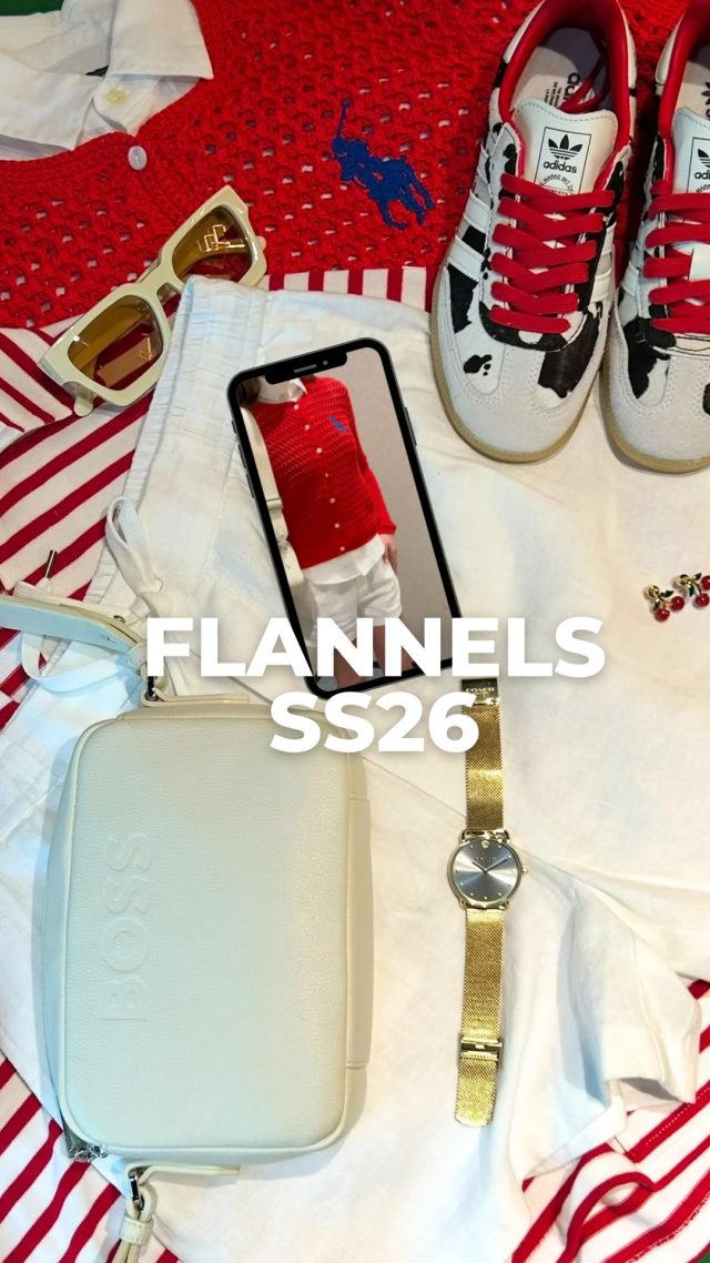 Step into SS26 at @flannels ☀️👟🖤Featuring fresh styles from Polo Ralph Lauren, C.P. Company, Couture Club & Stone Island.FLANNELS Braehead is your place to shop the latest looks, in-store now!